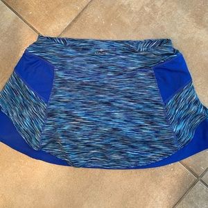 Athleta blue tennis skort